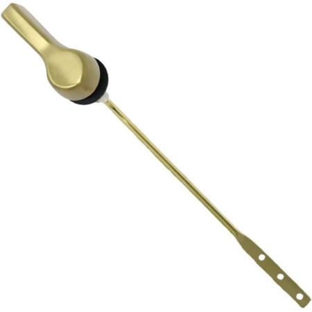 Getdoublerich Accesorios para tanque de inodoro, válvula de drenaje, mango de repuesto, accesorios de inodoro dorados, serie de