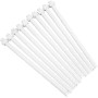 Gdfnmogo 10 barras de botón de descarga de inodoro, varillas de doble botón, para reparación de tanque de agua de inodoro de