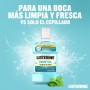Listerine Mentol Sabor Suave (2 x 1 L), enjuague bucal con flúor, colutorio encías con 24 h de protección y 0% alcohol, enjuague