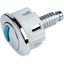 Botón de inodoro doble, botón de descarga, reemplazo de inodoro a prueba de óxido, botón de control de cable, botón de doble