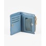 PACO MARTINEZ Set de Regalo para Mujer, Caja Regalo con Cartera Billetero para Mujer y Llavero a Juego en Colores Pastel con
