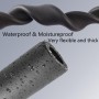 Aislamiento de Tuberías 9mm Tubo de Aislamiento Térmico NegroTubo Espuma Aislante para Conductos de Aire Acondicionado 1.8m