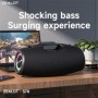 ZEALOT-S78 Altavoz Bluetooth portátil de 120W, altavoz para Fiesta al 