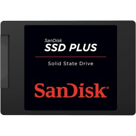 SanDisk SSD Plus de 1 TB 2.5", SATA III SSD, velocidad de lectura con hasta 545 MB/s, 450 MB/s de escritura, Fácil actualización