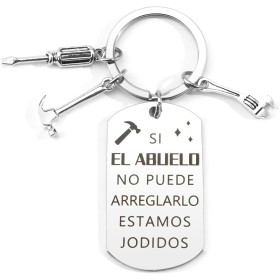Regalo Abuelo Dia del Padre, Regalo Abuelo, Llavero Abuelo, Regalos para Abuelos, Abuelo Regalo Original, Regalo para Abuelos,