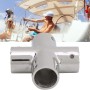 MJS015 Cruz Pipe Fitting, 4 Way Cross Fitting Conector de acero inoxidable de soldadura a tope Cruz 4 maneras Splitter Pipe