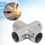 MJS015 Cruz Pipe Fitting, 4 Way Cross Fitting Conector de acero inoxidable de soldadura a tope Cruz 4 maneras Splitter Pipe