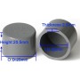MEXEWORD 5 Tapones de PVC Gris for tubería de Suministro de Agua, diámetro Interior 20/25/32/40/50/63 mm, Conectores en U y