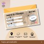 EQUIK PRODUCTS Vale regalo viaje sorpresa | Tarjeta rascar | Vale regalo para rellenar | Regalo pareja original, regalo San