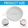 SULIUDAJI 2 Piezas Tapón Decorativo De Pvc Dn 110 - Inserto Protector De Tubería De Alcantarillado De Pvc, Tapa De Extremo Para