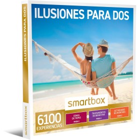 Smartbox - Caja Regalo Ilusiones para Dos - Idea de Regalo Barato - 1 Experiencia de Bienestar, Aventura o Cena para 2 Personas