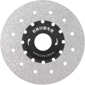 1 disco de corte universal indestructible for cortar baldosas de cerámica y losas de roca ultrafinas, hoja de sierra de corte