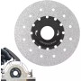 1 disco de corte universal indestructible for cortar baldosas de cerámica y losas de roca ultrafinas, hoja de sierra de corte