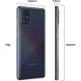 Samsung Galaxy A71 - Smartphone de 6.7" FHD+ (4G, Dual SIM, 6 GB RAM, 128 GB ROM, Cámara Trasera 64 MP, Cámara Frontal 32 MP)
