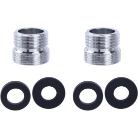 Qsvbeeqj Práctico Adaptador Grifo 1/2 A M22 Juego Adaptadores Grifo Herramienta Práctica Adaptador 1/2 A M22 Adaptador Fácil