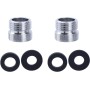 Qsvbeeqj Práctico Adaptador Grifo 1/2 A M22 Juego Adaptadores Grifo Herramienta Práctica Adaptador 1/2 A M22 Adaptador Fácil