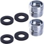 Qsvbeeqj Práctico Adaptador Grifo 1/2 A M22 Juego Adaptadores Grifo Herramienta Práctica Adaptador 1/2 A M22 Adaptador Fácil
