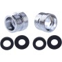 Qsvbeeqj Práctico Adaptador Grifo 1/2 A M22 Juego Adaptadores Grifo Herramienta Práctica Adaptador 1/2 A M22 Adaptador Fácil