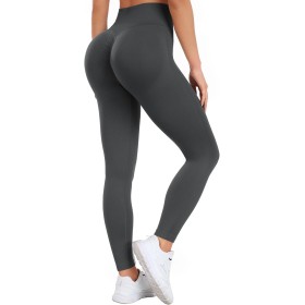 Occffy Women's Push Up Leggings Sports Fitness High Waist Yoga Pants Sports Gym Leggings Scrunch Butt Anti-cellulite