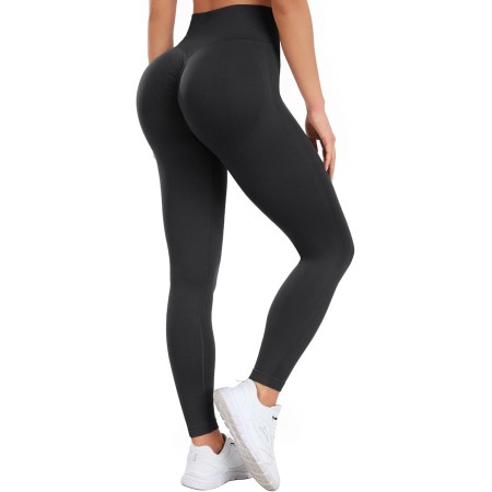 Occffy Women's Push Up Leggings Sports Fitness High Waist Yoga Pants Sports Gym Leggings Scrunch Butt Anti-cellulite