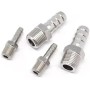 MEXEWORD Adaptador de unión de tubería de Alta presión de Acero Inoxidable 304 con Rosca Macho M4 M5 M6 M8 M10 M12 M14 M20(M10x1