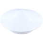 Rejilla de ventilación de PVC con capucha redonda para evitar daños por agua eficiente, en 75 tubos de 160 mm (110 mm)