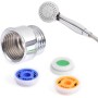 Restrictor De Flujo De Ducha: Regulador De Cabezal De Ducha De Ahorro De Agua, Adaptador Restrictor De Agua De Bajo Flujo,