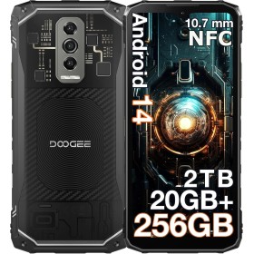 DOOGEE Blade 10 Ultra Movil Todoterreno Android 14 (2024), 20GB RAM+ 256GB ROM, 6.56", Cámara 50MP+8MP, Batería 5150mAh,