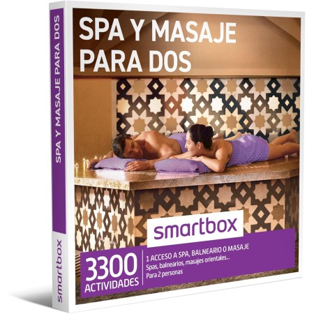 Smartbox - Caja Regalo SPA y Masaje para Dos - Idea de Regalo para Parejas - 1 Actividad de Bienestar para 2 Personas