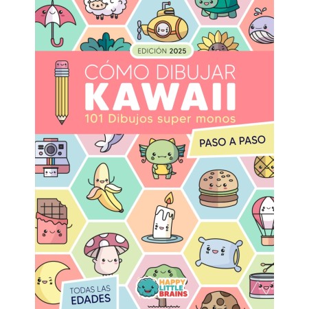 Cómo Dibujar Kawaii: 101 Dibujos Súper Monos para Aprender a Dibujar Paso a Paso (Mundo Kawaii)