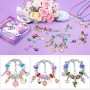 Tomylv Kit para Hacer Pulseras , Regalo Niñas 5 6 7 8 9 10 11 12 Años, Kit fabricación Joyas, Juego Abalorios, Juguete Navidad y