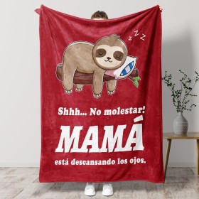 Tulolvae Regalos Dia De La Madre, Manta Regalos Originales para el Día De La Madre, Regalo para Mujer Mama Mamá Cumpleaños