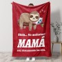 Tulolvae Regalos Dia De La Madre, Manta Regalos Originales para el Día De La Madre, Regalo para Mujer Mama Mamá Cumpleaños