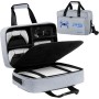 UUBOXS Funda de Transporte para PS5, Bolsa de Viaje Protectora Mejorada para PS5/PS5 Pro/PS5 Slim, Bolsa de Almacenamiento para