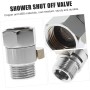 Holibanna Adaptador De Válvula De Corte De Agua Para Ducha Tope De Agua De Ducha Restrictor De Flujo Para Cabezal De Ducha