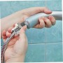 Holibanna Adaptador De Válvula De Corte De Agua Para Ducha Tope De Agua De Ducha Restrictor De Flujo Para Cabezal De Ducha