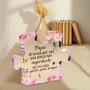 FANAOREN Regalos Dia de la Madre, Regalo Mama, Placa Acrílica en Forma de Puzzle, Regalo Madre, Regalo Madre Cumpleaños,