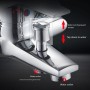 ZiStarlilife Interruptor de ducha válvula resorte pull-up agua válvulas de desvío cobre cromo chapado primavera-cargado ducha