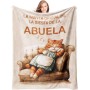 Giftasy Regalo Abuela, Regalo Dia de la Madre - Ideas Manta de Gato, Regalo Abuela Cumpleaños Originales (157 * 132cm)