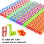 GOLDGE 24pcs Cubo M¨¢gico de Serpiente, Magic Snake Cube, Rompecabezas de Pl¨¢Stico, Regalos Invitados Cumplea?os Ni?os
