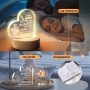 JIMMIDDA Regalo Día de la Madre, Regalo Mujer Lampara Nocturna, Lámpara de Acrílico Regalos Originales Amiga, regalo cumpleaños