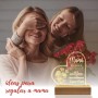 Niyewsor Regalos Dia de la Madre, Regalo para Mamá Luz Nocturna, Regalos Mamá Cumpleaños, Día de la Madre Navidad Regalos para