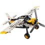 LEGO Technic Avioneta Maqueta de Avión de Juguete, Modelo de Aeroplano con Diseño de Cebra, Juego de Ingeniería, Regalo de