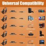 Bengoo G9000 - Auriculares estéreo para juegos para PS4, PC, control Xbox One, cancelación de ruido, auriculares sobre la oreja