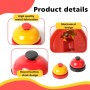 Arrderly Juego de 2 campanas de mesa, campanas de recepción con campana crujiente, hechas para cocina, restaurantes, hoteles,