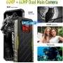 Ulefone Armor 22 (256GB) Movil Resistente Movil Irrompible 64 MP Cámara +64 MP Visión Nocturna Móvil 6.58" FHD+ 120 Hz Movil