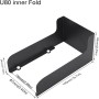 Ring - Protector de timbre de puerta impermeable y antideslumbrante, protector de timbre de puerta de acero negro, resistente a