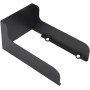 Ring - Protector de timbre de puerta impermeable y antideslumbrante, protector de timbre de puerta de acero negro, resistente a