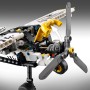 LEGO Technic Avioneta Maqueta de Avión de Juguete, Modelo de Aeroplano con Diseño de Cebra, Juego de Ingeniería, Regalo de