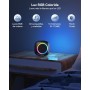 TECKNET Timbre Inalámbrico con Pilas, RGB Timbre Inalámbrico Exterior Impermeable IP66 con 2 Receptores, 400M Alcance, 5 Niveles